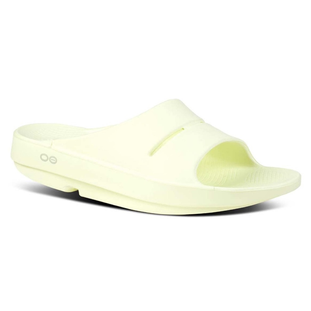 OOFOS OOaah Comfort Slides, Mello color